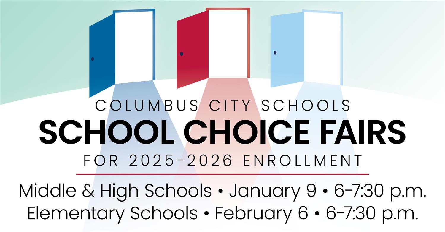 CCS School Choice Fairs graphic